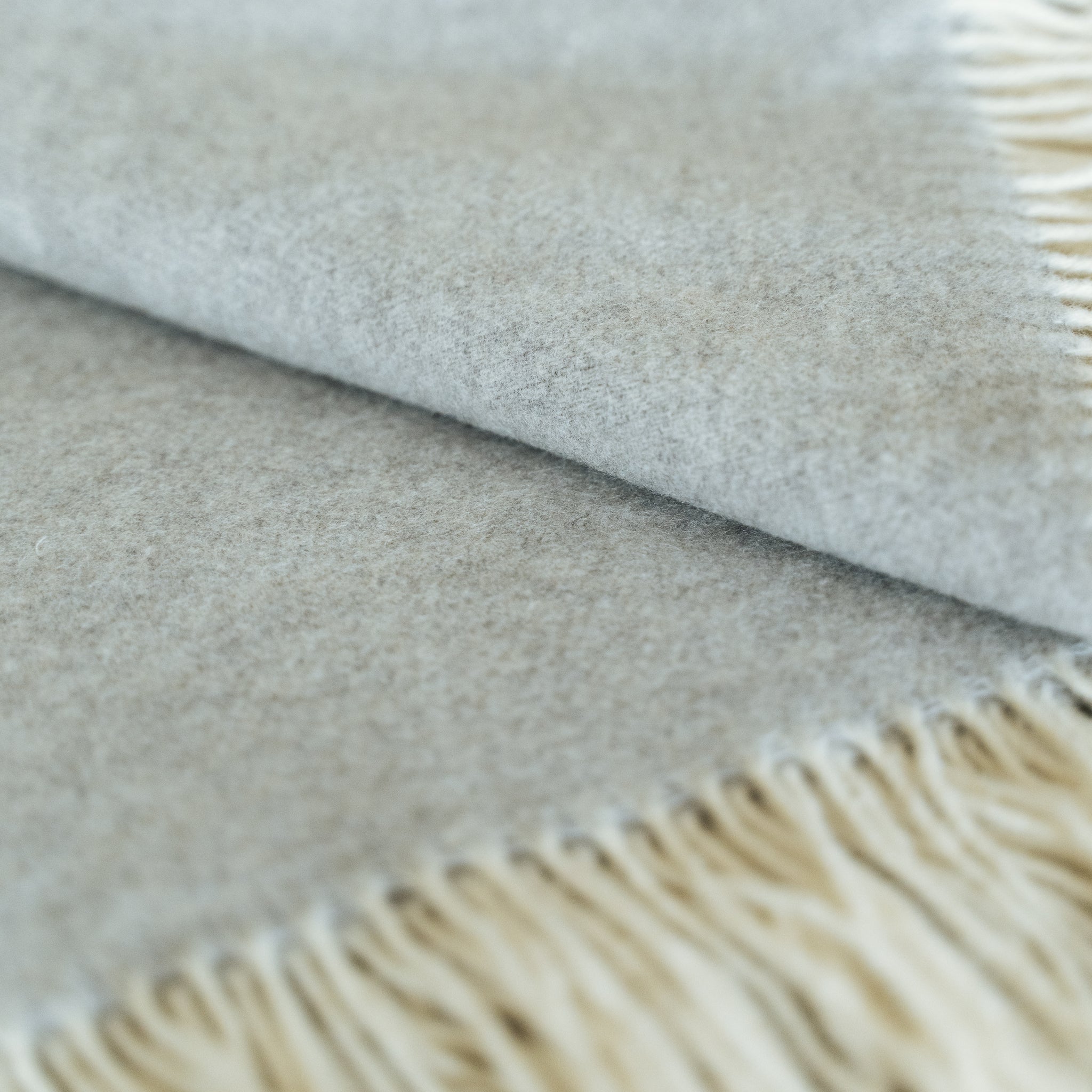 100% cashmere & merino wool blanket - Orca