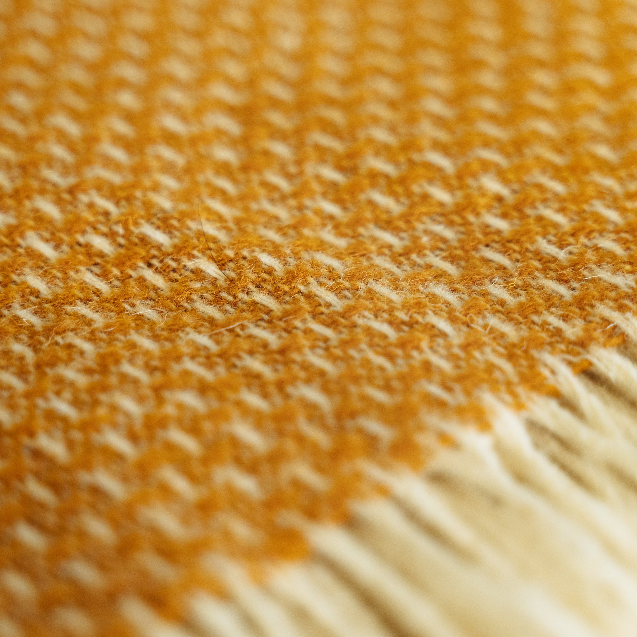 Plaid tissé 100% pure laine naturelle - Guépard